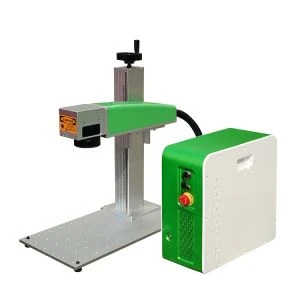 30W Mini Portativ Fiber Lazer Gravür mashinasi